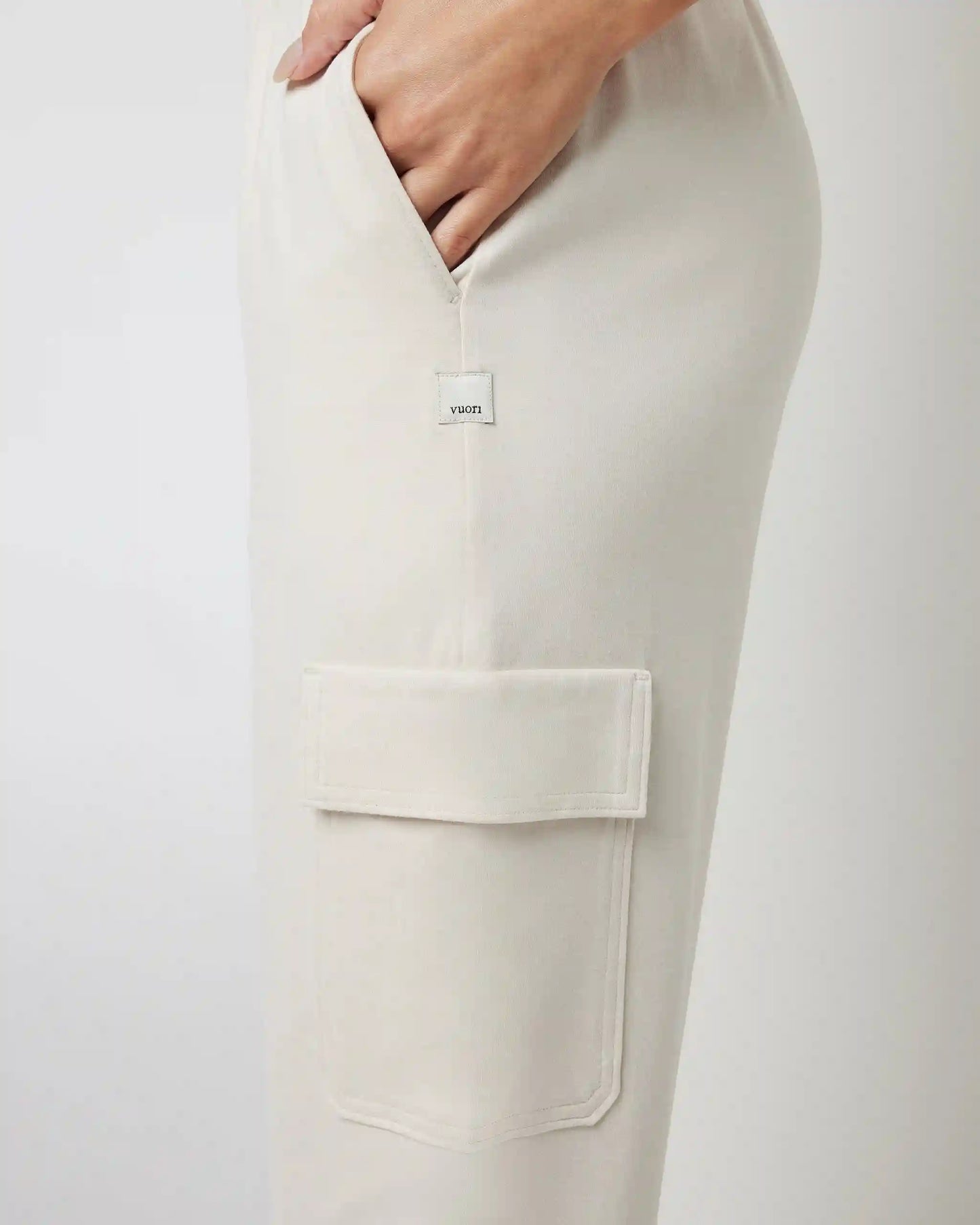 Boyfriend Cargo Sweatpant | Milkweed Heather