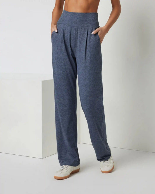 Lux At Ease Straight | Azure Heather