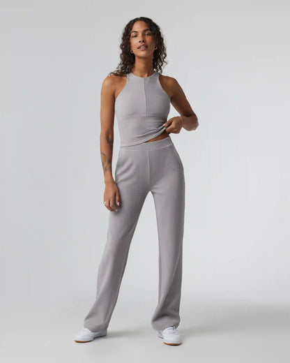Aston Rib Pant | Soft Pewter