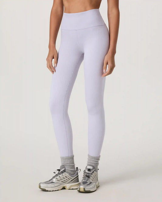 Inversion Rib Legging | Lavender Ice