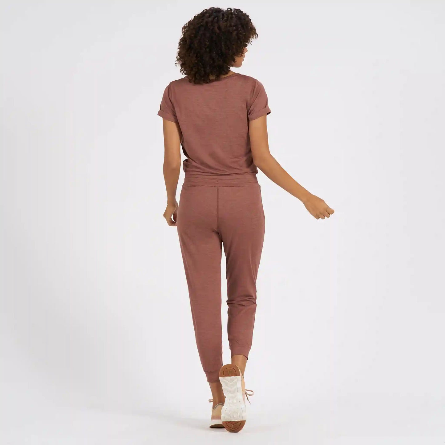 All Day Jumpsuit | Terracotta Heather