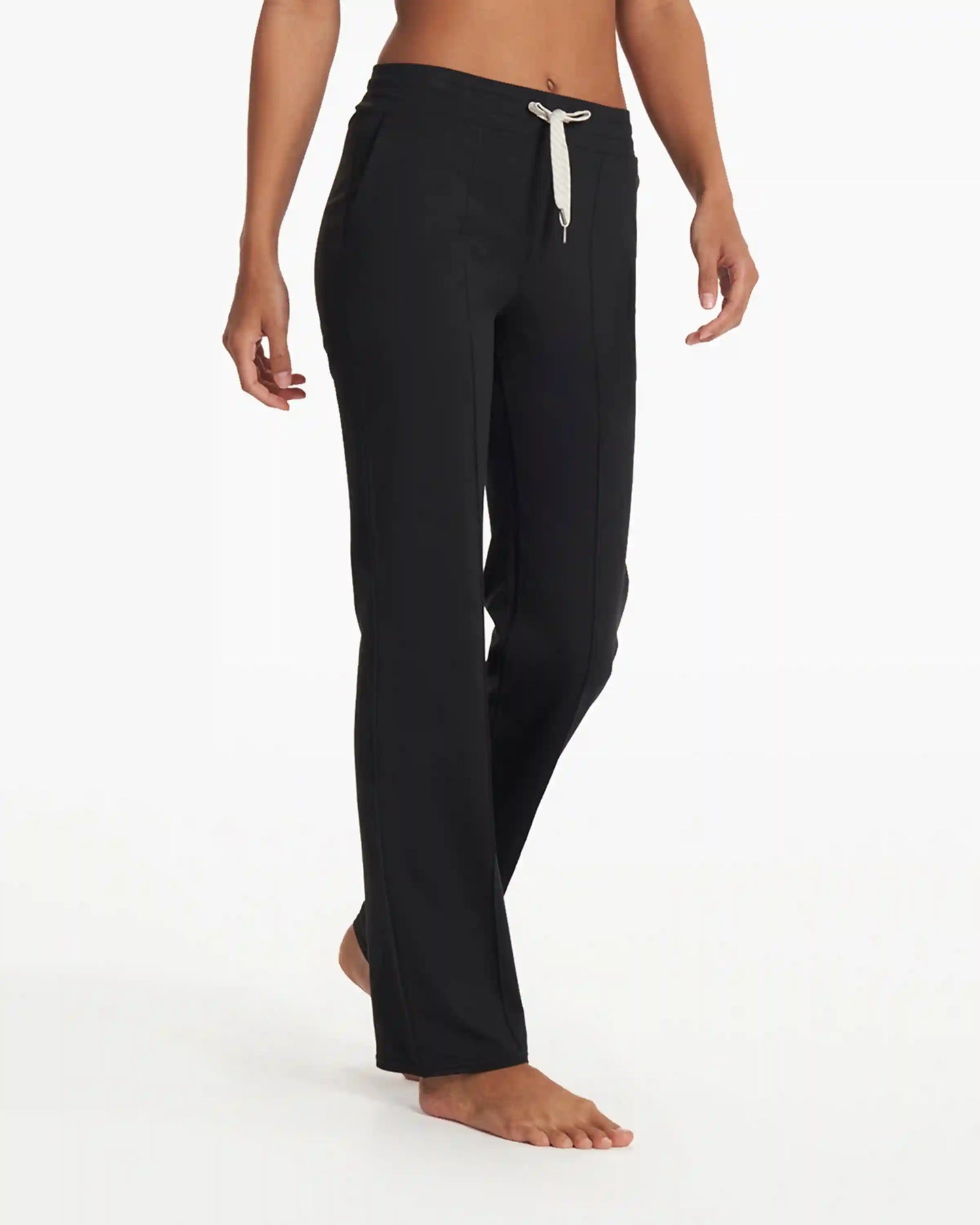 Halo Wide Leg Flare Pant | Black