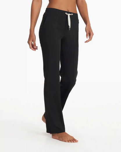 Halo Wide Leg Flare Pant | Black