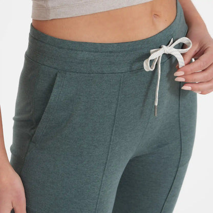 Halo Wide Leg Flare Pant | Kelp Heather