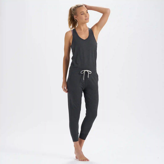 Lux Jumpsuit | Charcoal Heather