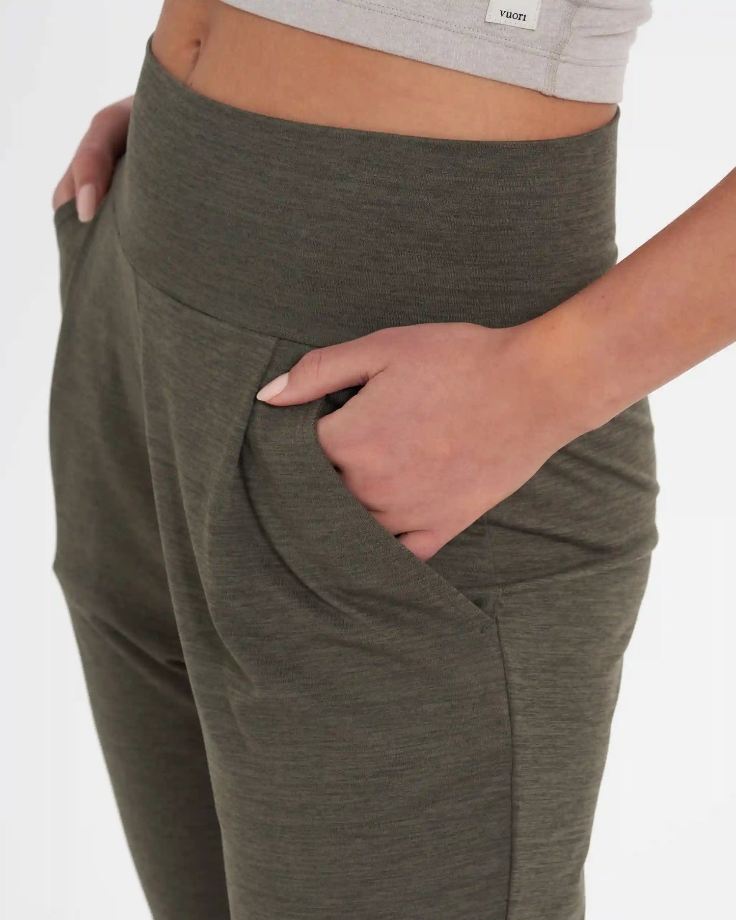 Lux At Ease Pant | Oregano Heather