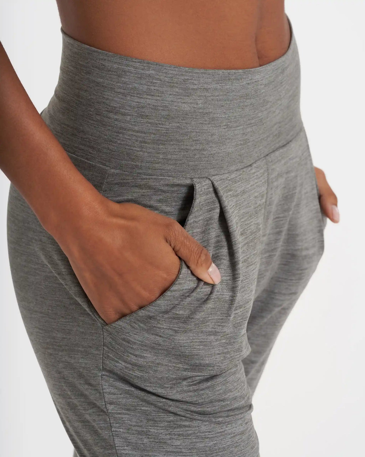Lux At Ease Pant | Heather Grey