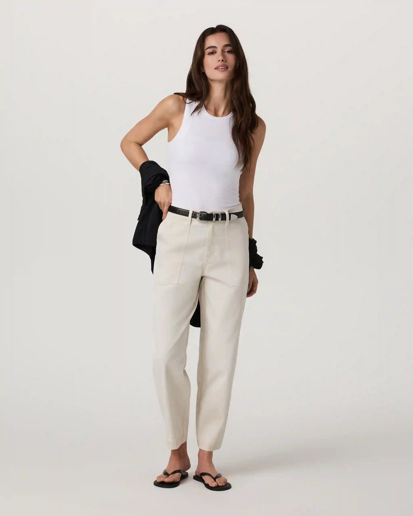Anza Twill Pant | Natural