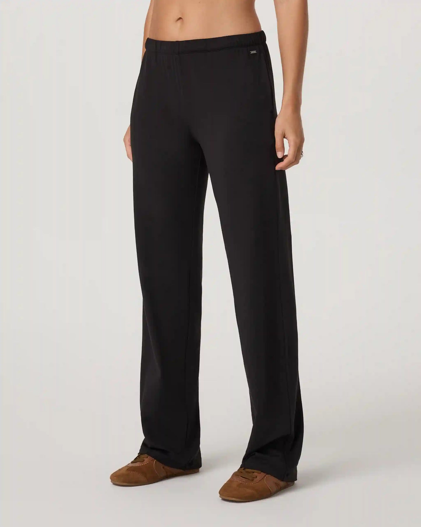 Halo Modern Straight Leg Pant-Long | Solid Black