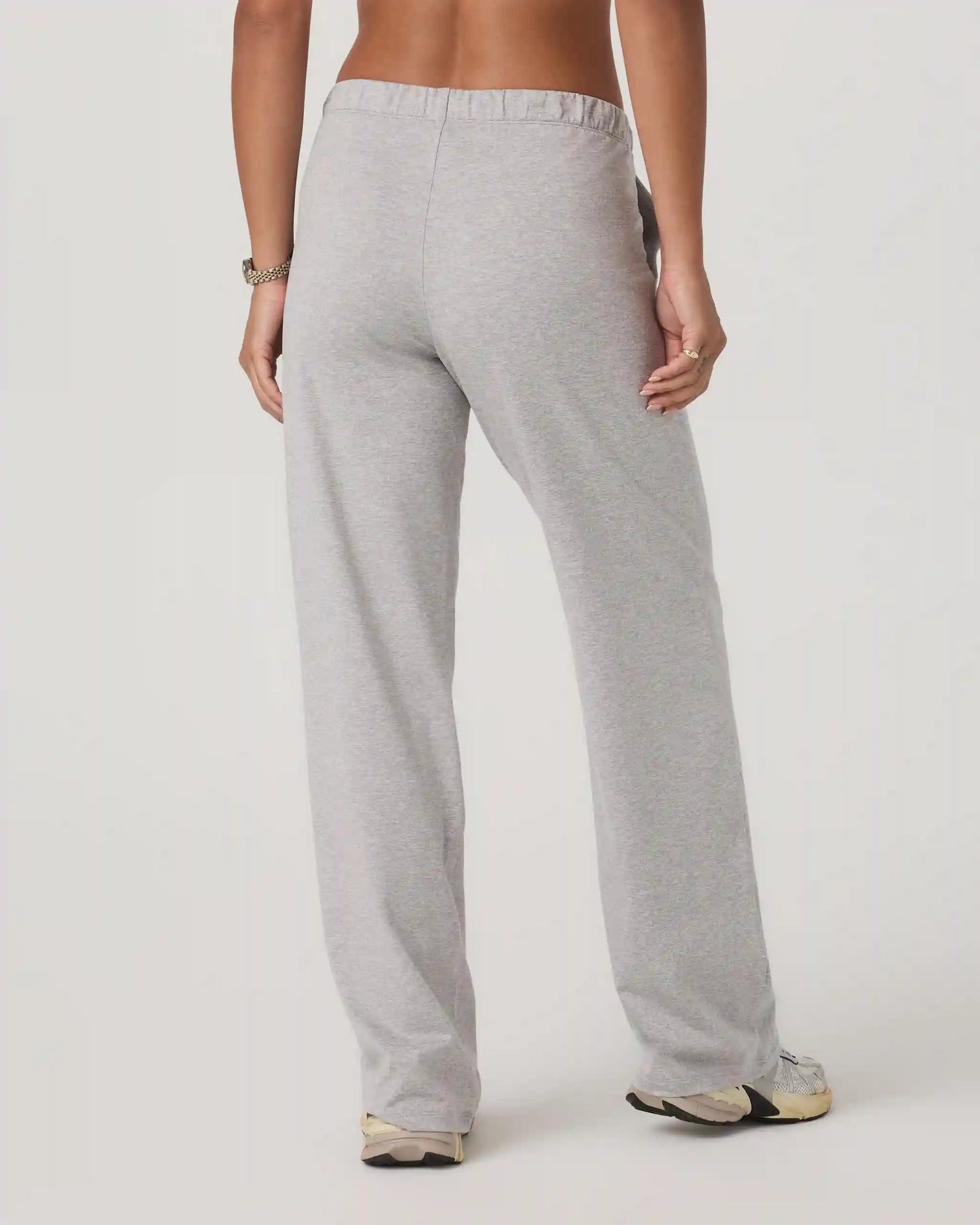 Halo Modern Straight Leg Pant | Pale Grey Heather