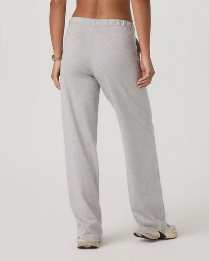 Halo Modern Straight Leg Pant-Short | Pale Grey Heather