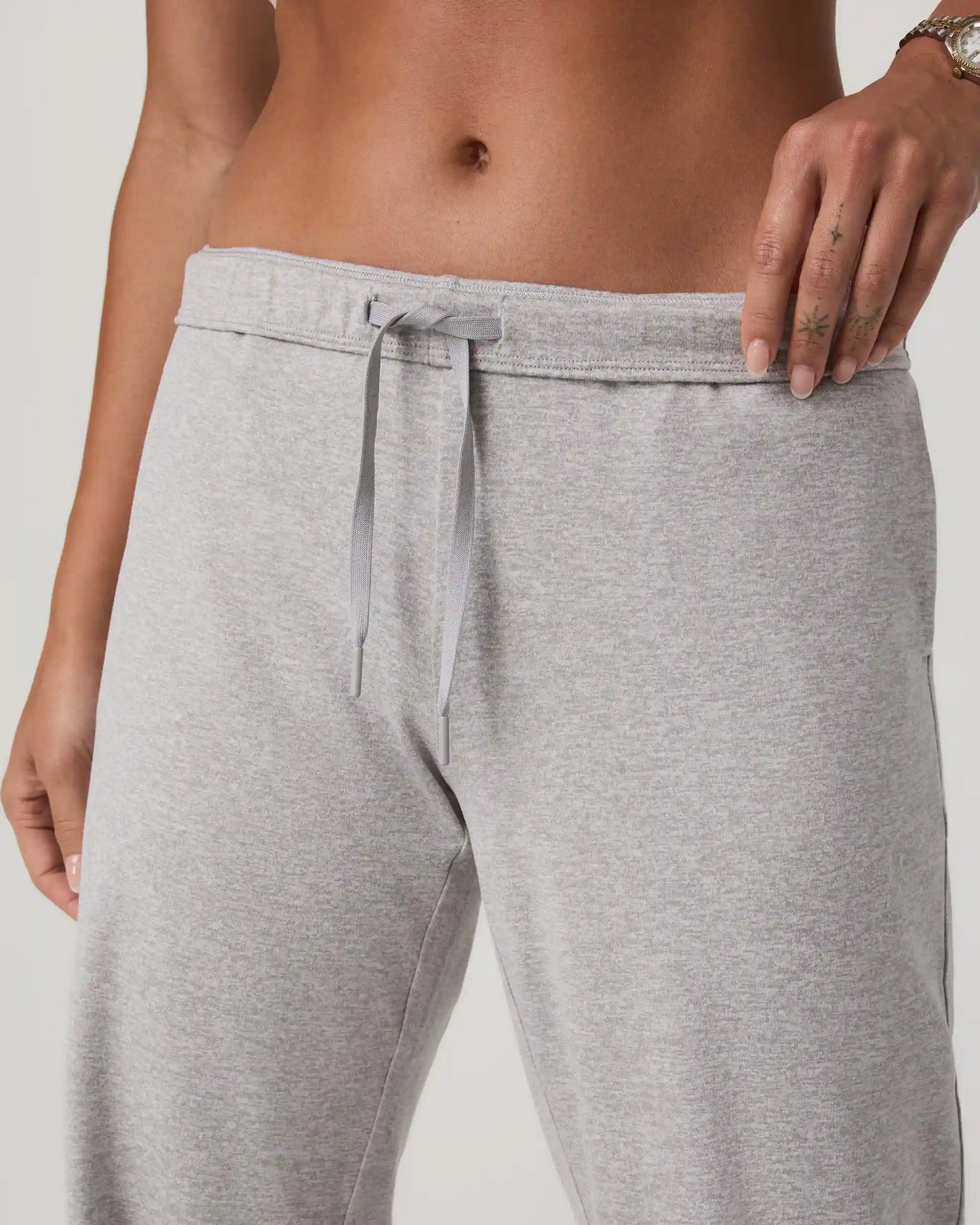 Halo Modern Straight Leg Pant | Pale Grey Heather