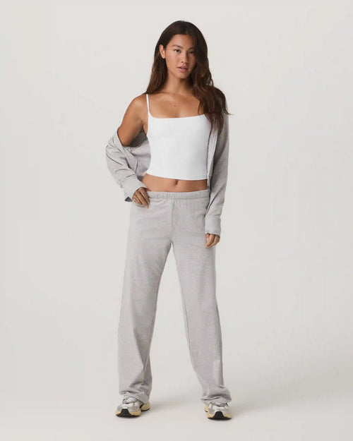 Halo Modern Straight Leg Pant | Pale Grey Heather