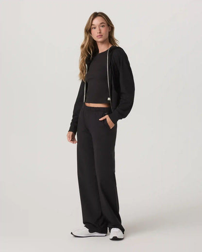 Halo Modern Straight Leg Pant-Short | Solid Black
