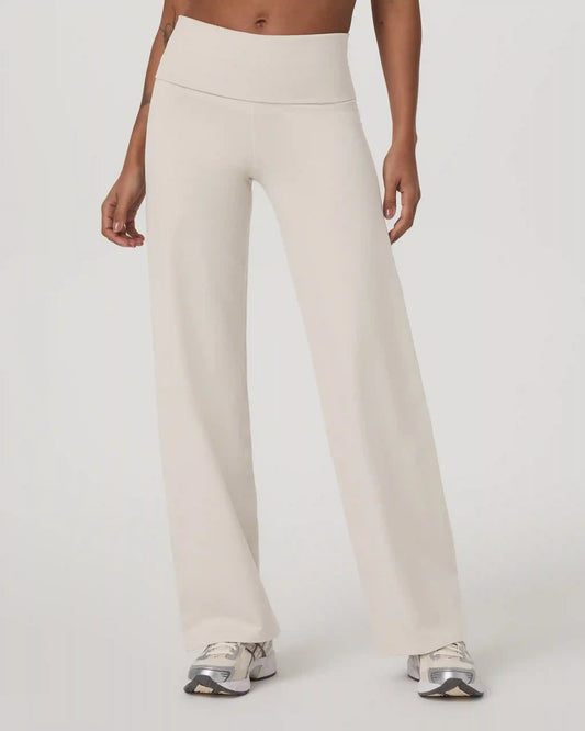 Granite Foldover Straight Leg | Oatmeal Heather