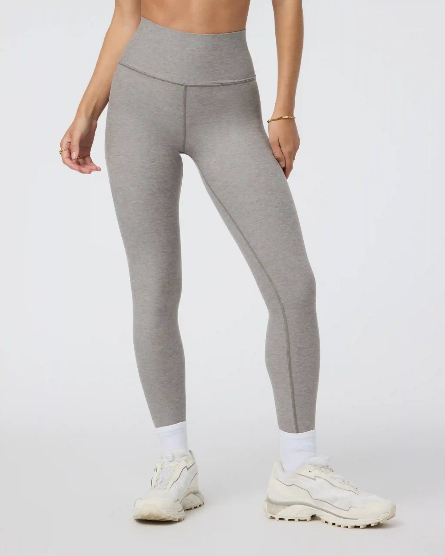 Clean Elevation Legging - Long | Cobblestone Heather