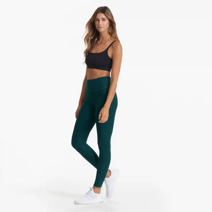 Clean Elevation Legging-Long | Jade Heather