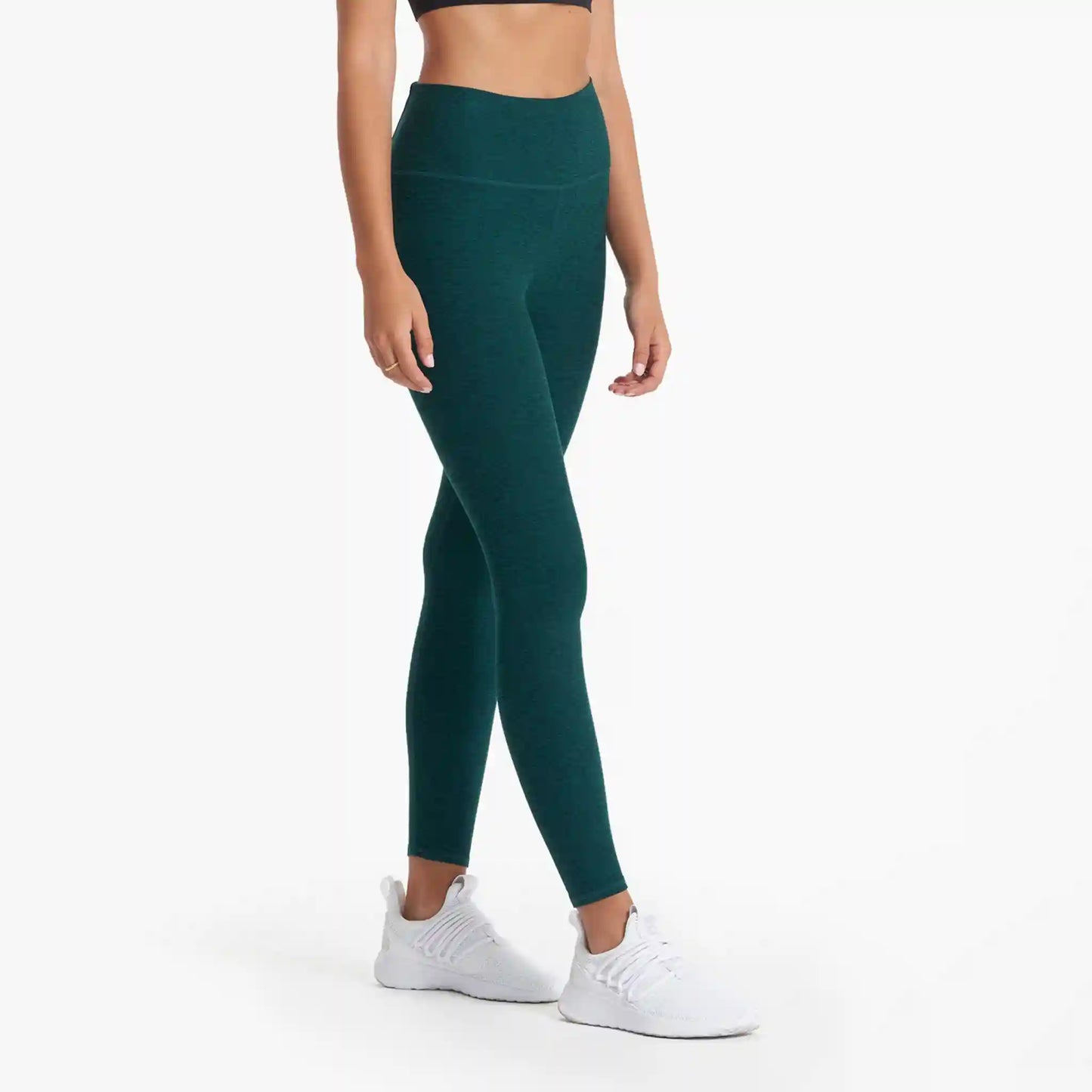 Clean Elevation Legging-Long | Jade Heather
