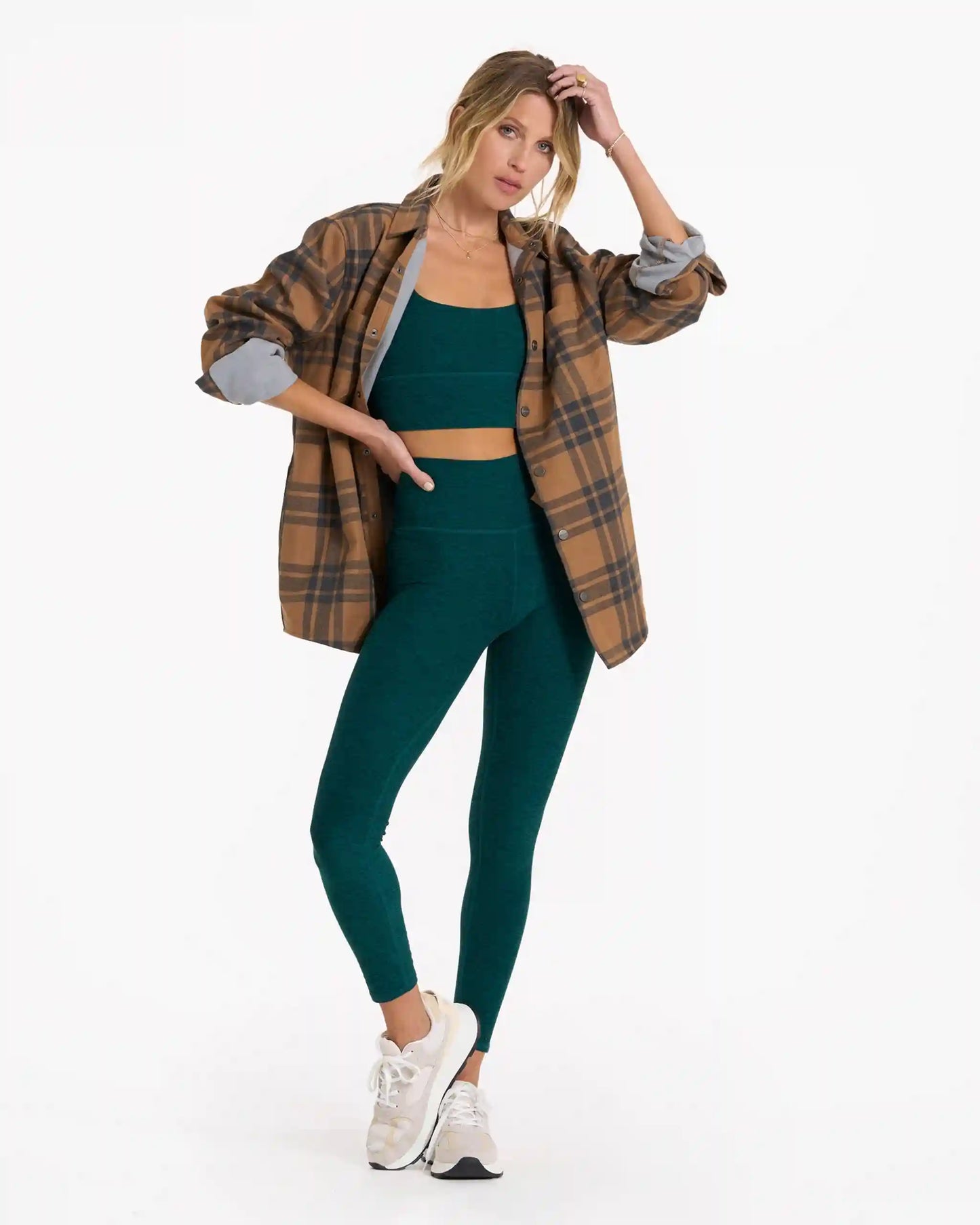 Clean Elevation Legging | Jade Heather