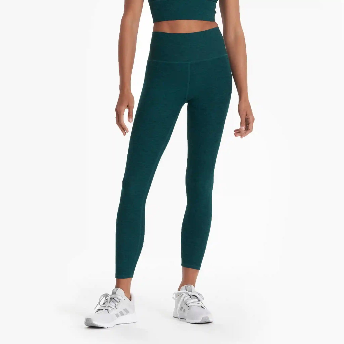 Clean Elevation Legging-Short | Jade Heather