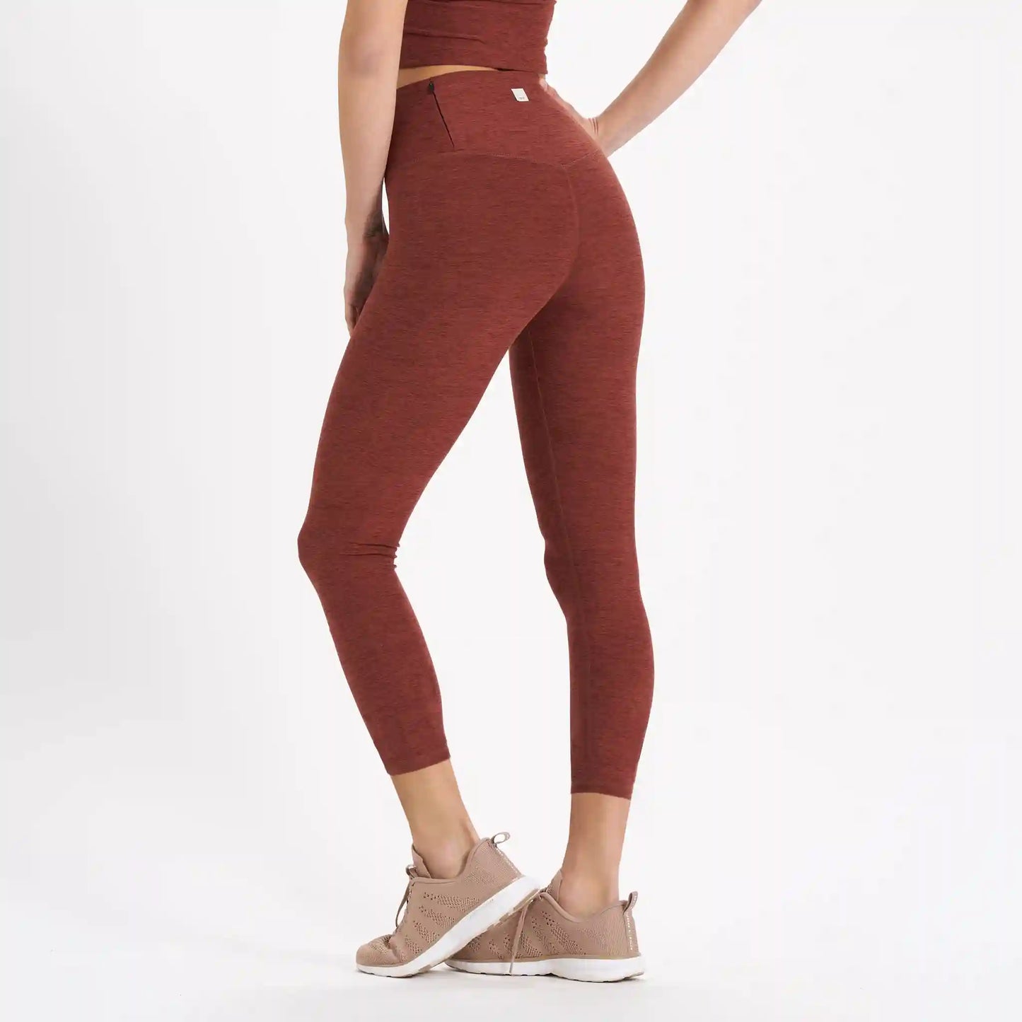 Clean Elevation Legging-Short | Brick Heather