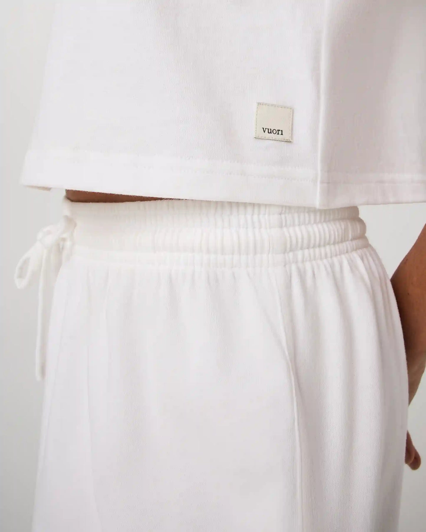 Heavyweight Cotton Easy Tank | White