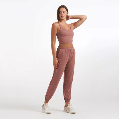 Boyfriend Sweatpant | Light Terracotta Heather