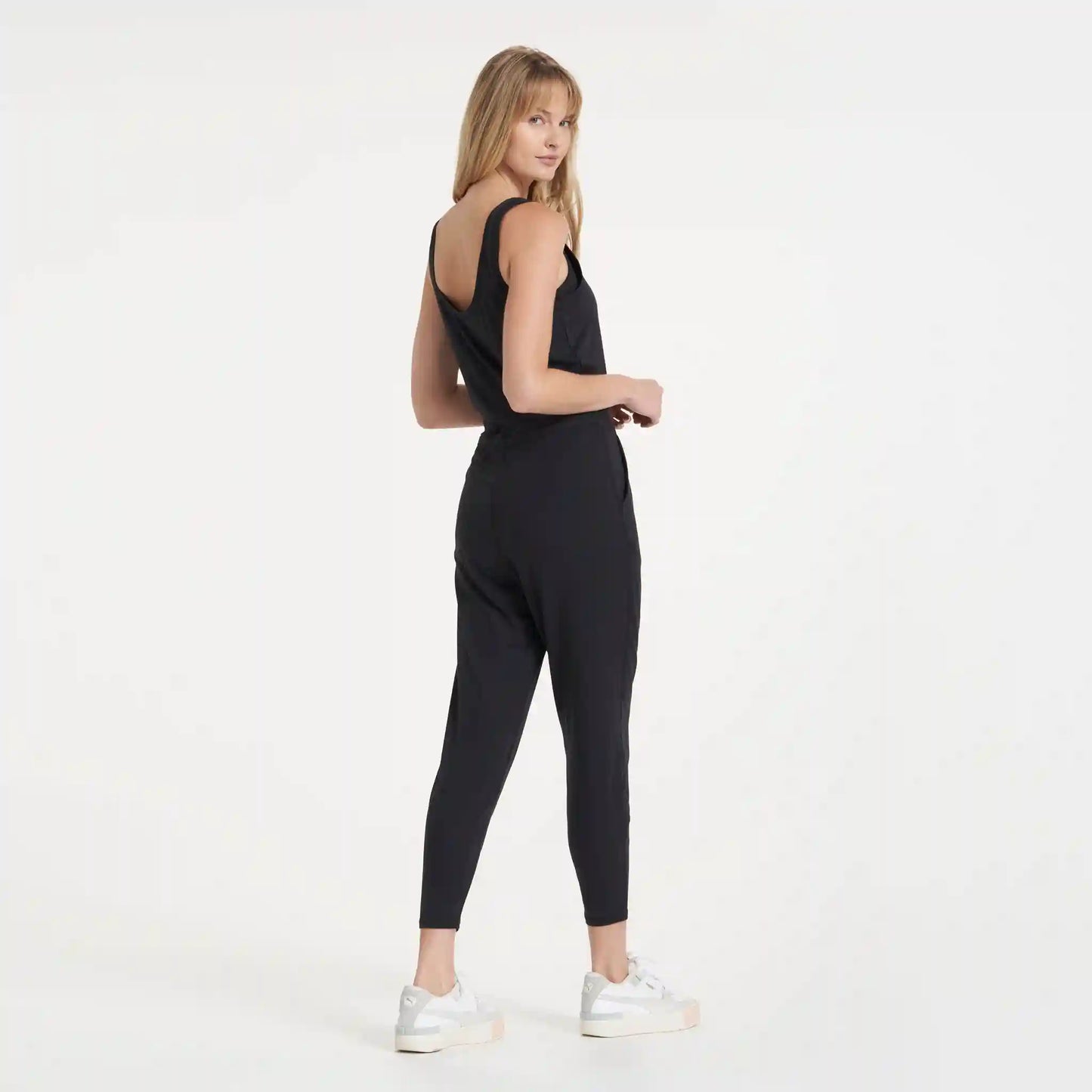Lux At Ease Jumpsuit | Black