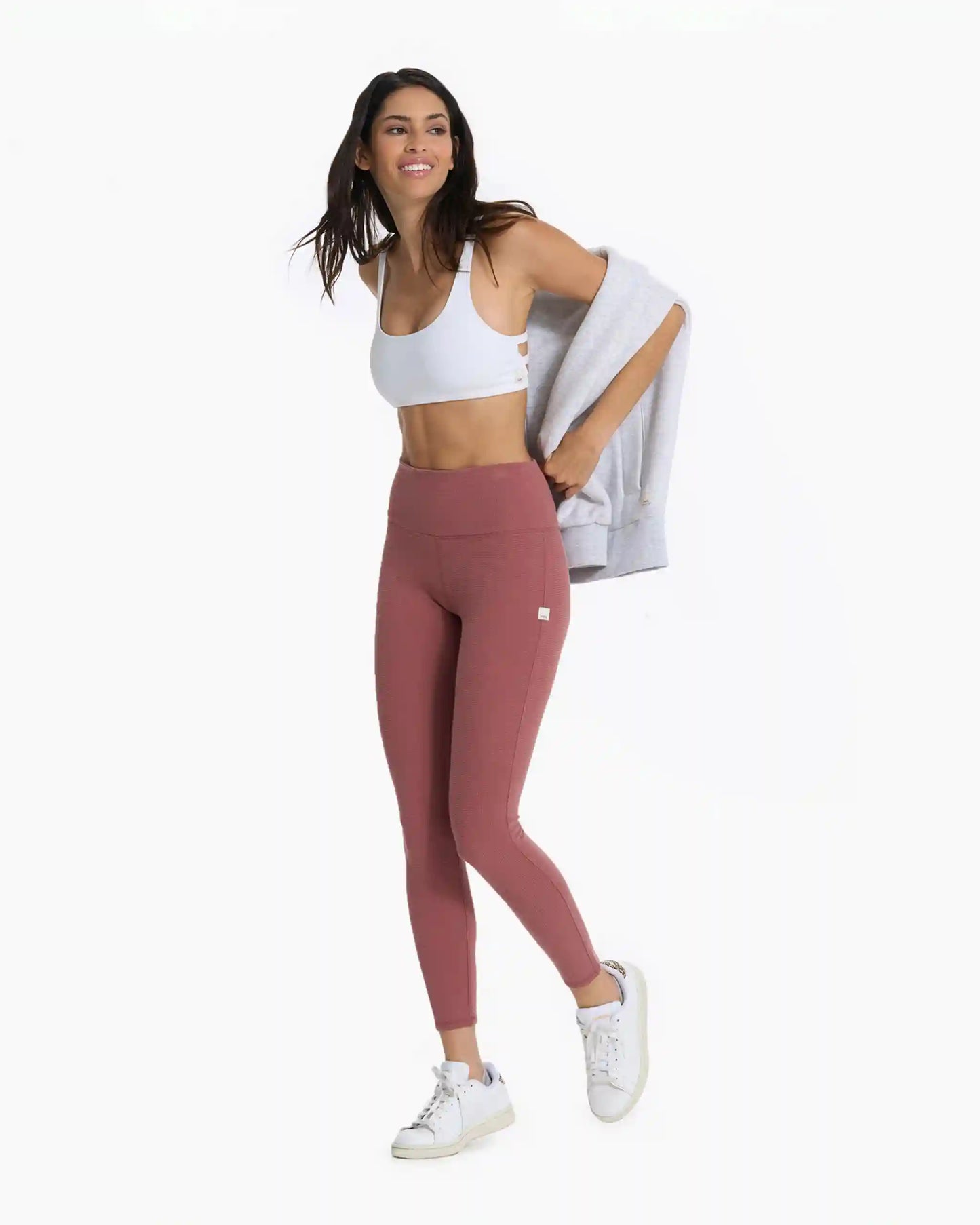 Bayview Thermal Legging | Rosewood