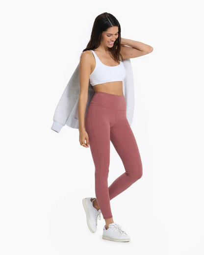 Bayview Thermal Legging | Rosewood