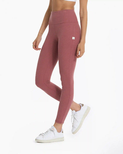 Bayview Thermal Legging | Rosewood