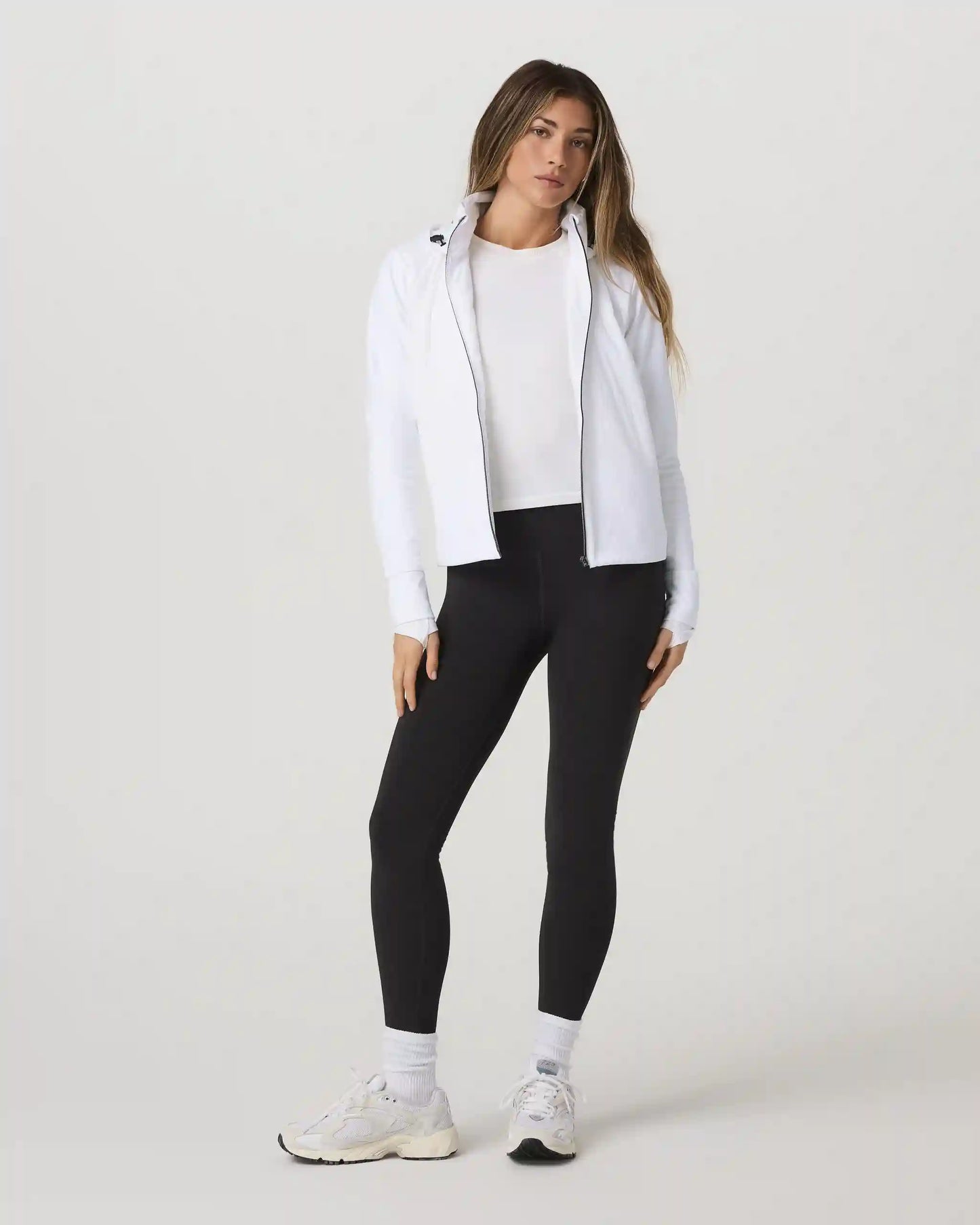 Chilled Out Full Zip | White