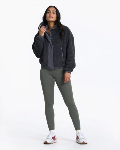 Cozy Sherpa Jacket | Charcoal