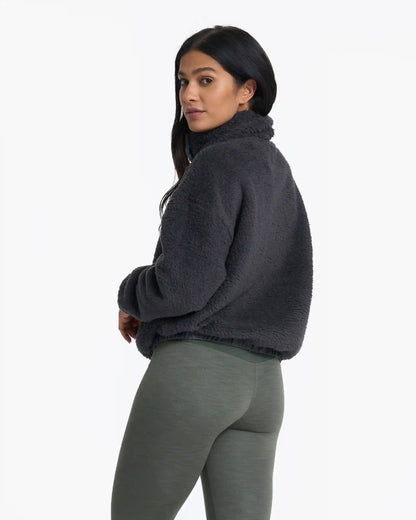 Cozy Sherpa Jacket | Charcoal