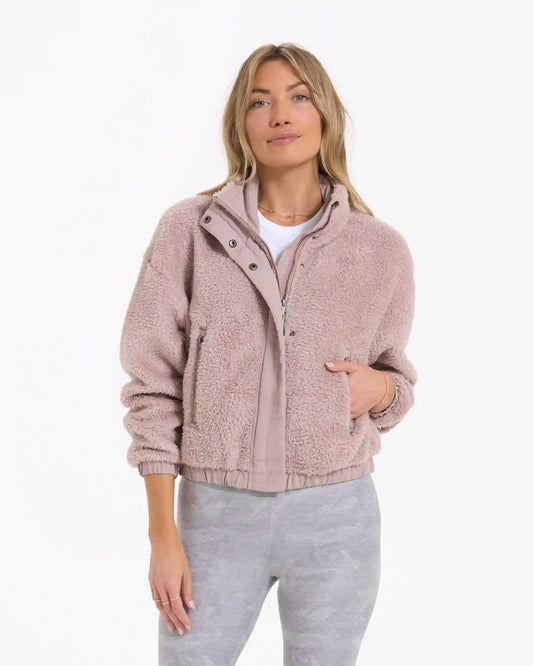 Cozy Sherpa Jacket | Umber