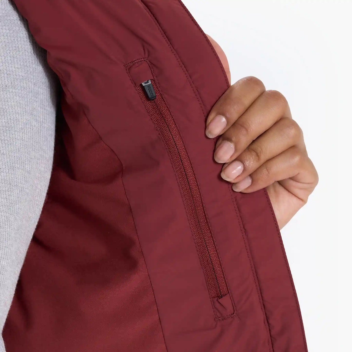 Canyon Insulated Vest | Currant