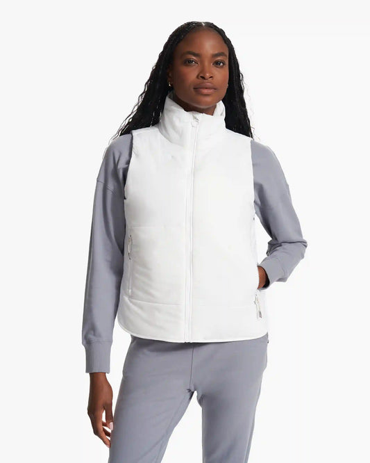 Canyon Insulated Vest | White