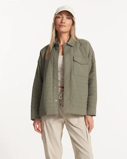 Canyon Insulated Shirt Jacket | Pistachio