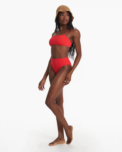 Dune Bikini Top | Vermillion
