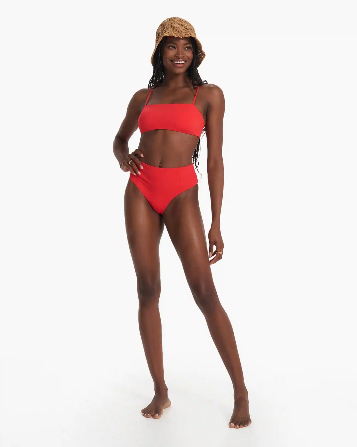 Dune Bikini Top | Vermillion