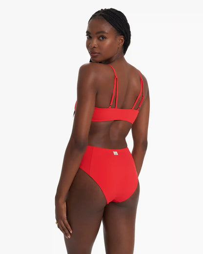 Dune Bikini Top | Vermillion