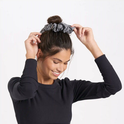 Halo Oversized Scrunchy | Heather Grey