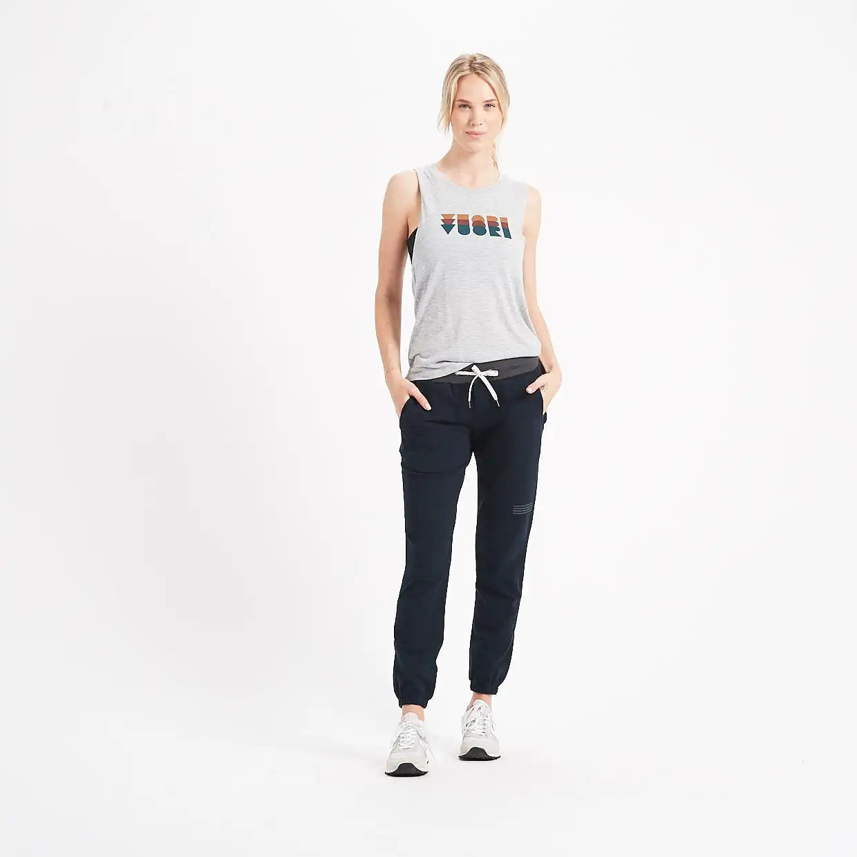 Layered Tank | Heather Grey