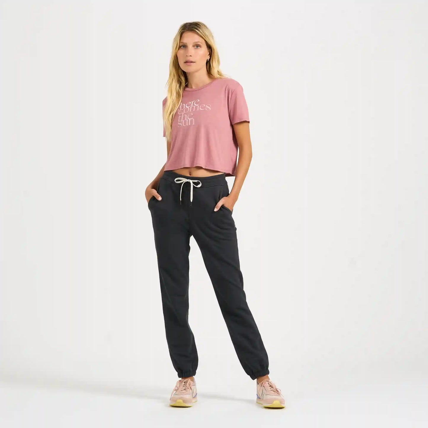 Here Comes the Sun Tee | Mauve